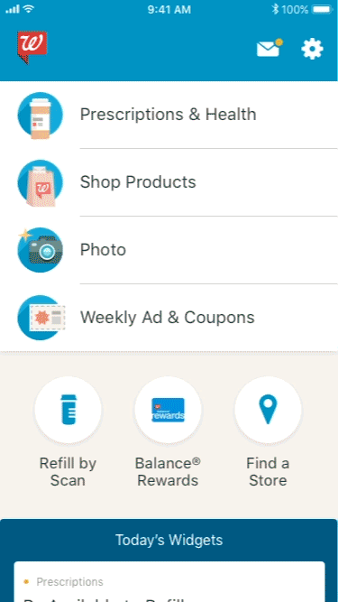 Embedded widget interaction